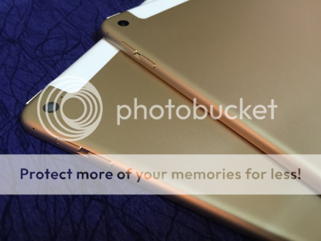 iPad Air 2 4G 64gb/128Gb GOLD model LL 99,99% + ipad 3 3G 32Gb trắng - 1