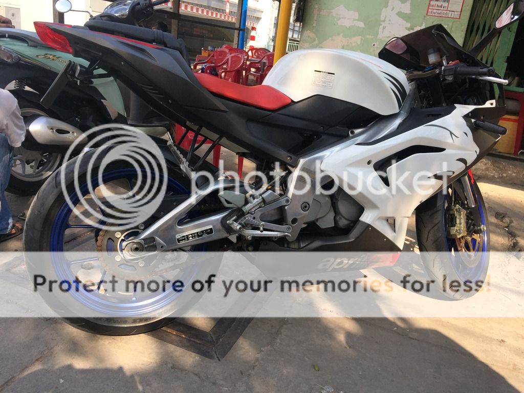 MOTO APRRILA RS 125cc Chính chủ ,xe thùng ,zin 100% - 4