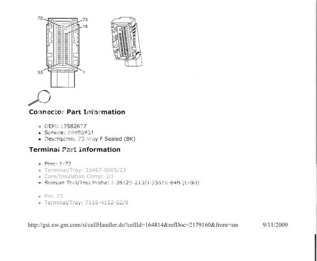 E38 ECM Pinout Pontiac G8 Forum G8 Forums